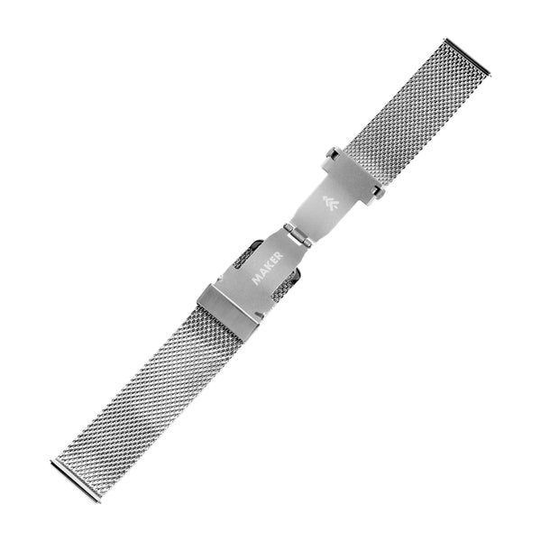 Stainless Steel Mesh (Brand Neutral) Steel Maker Watch Co.® 