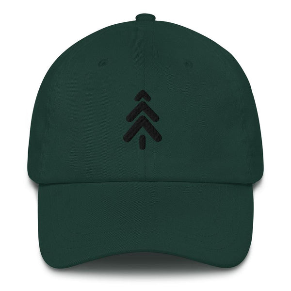 Dad Hat - Black Logo Hat Maker Watch Co.® Spruce 