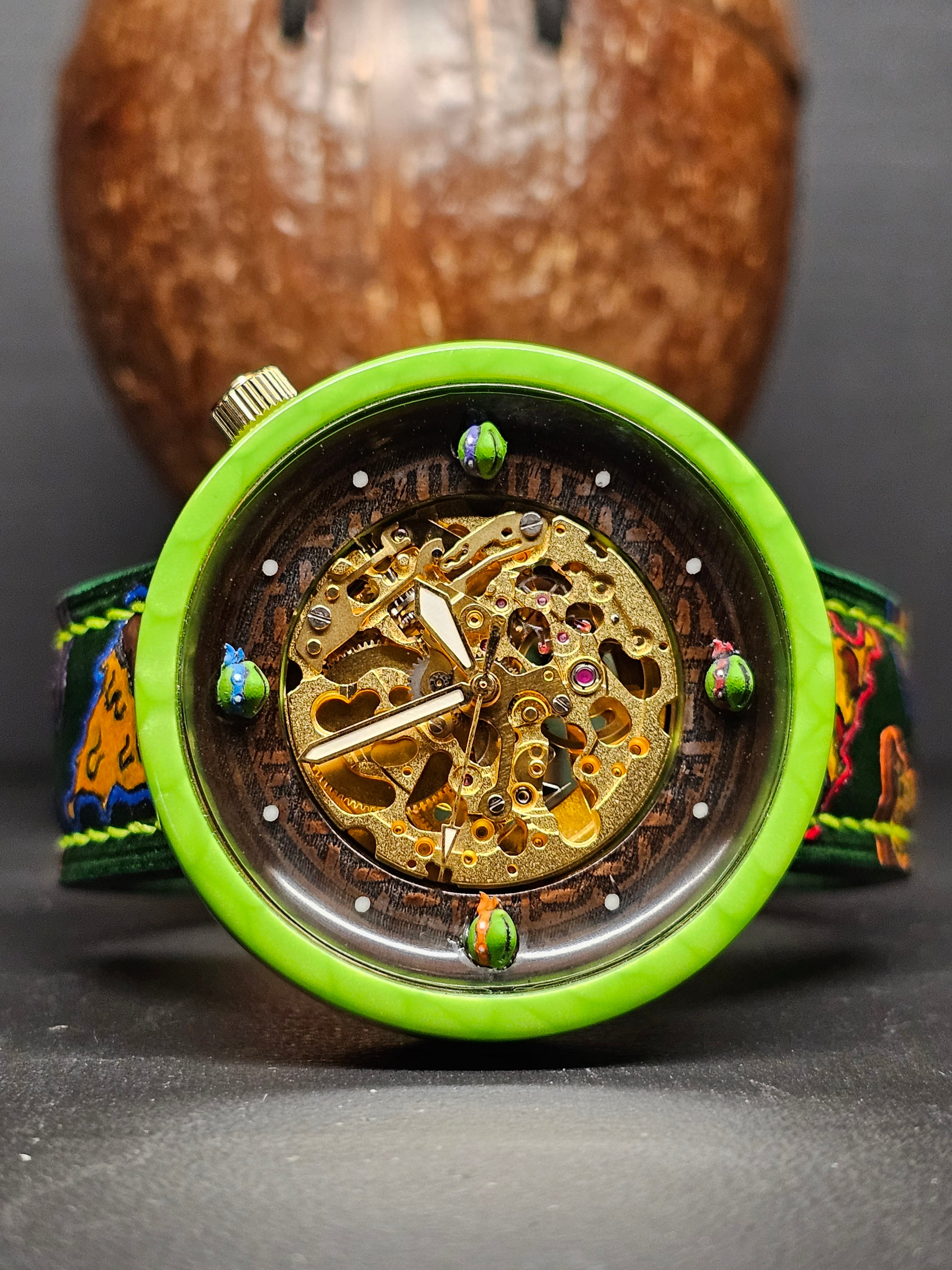 Turtle Time Watch: Heroes in a Half Shell Collector's Timepiece