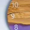 #69 | OLIVE X RESIN Wood Wall Clock Maker Watch Co.® 