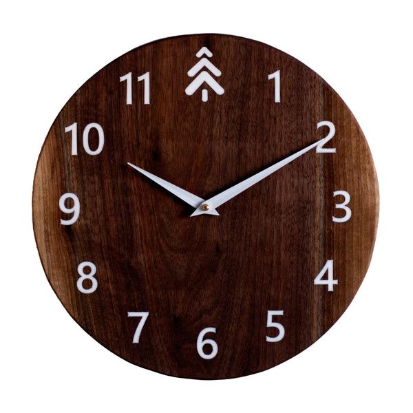 #75 | WALNUT Wood Wall Clock Maker Watch Co.® 