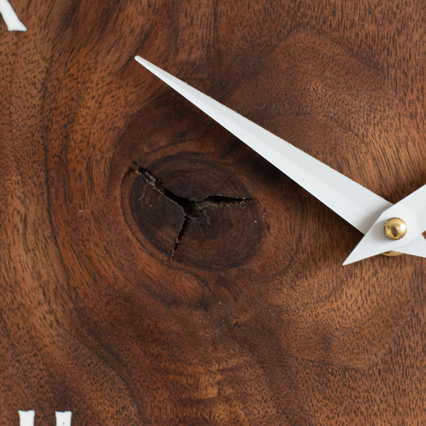 #86 | WALNUT Wood Wall Clock Maker Watch Co.® 