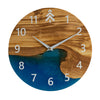 #87 | OLIVE X RESIN Wood Wall Clock Maker Watch Co.® 
