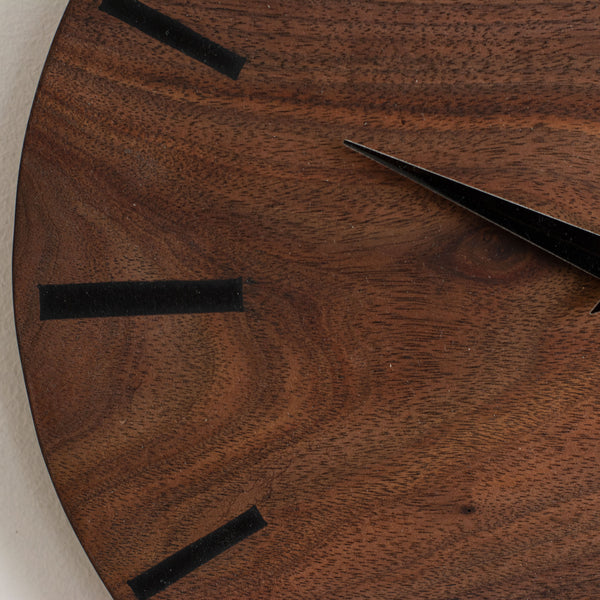 #74 | WALNUT Wood Wall Clock Maker Watch Co.® 