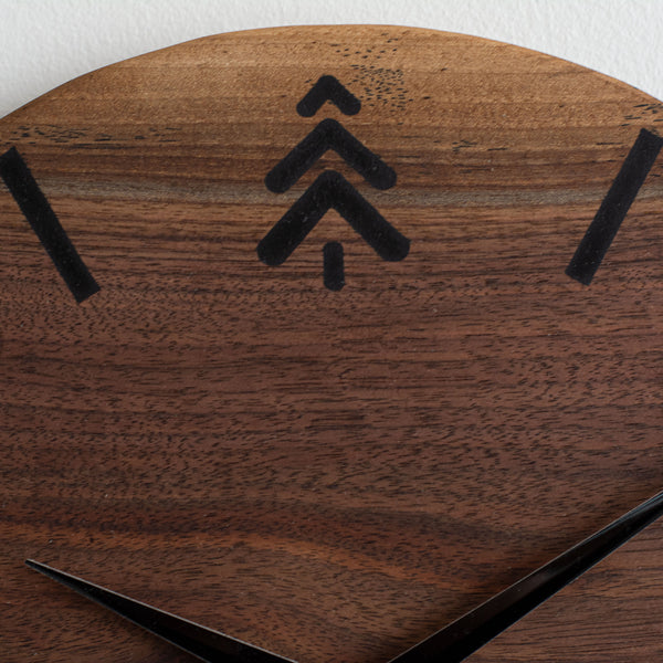 #74 | WALNUT Wood Wall Clock Maker Watch Co.® 