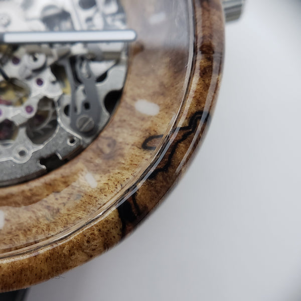 SILVER FUNGI 43MM Flat Case Maker Watch Co.® 