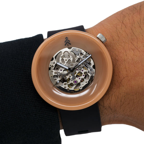#278 | TAN (2ND GEN) 45MM Flat Case Maker Watch Co.® 