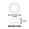 45MM Round Watch Case