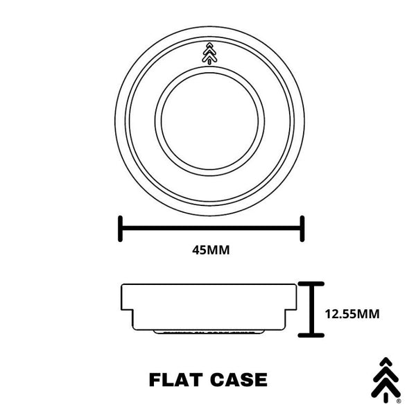 45MM Flat Case - Maker Watch Co.\