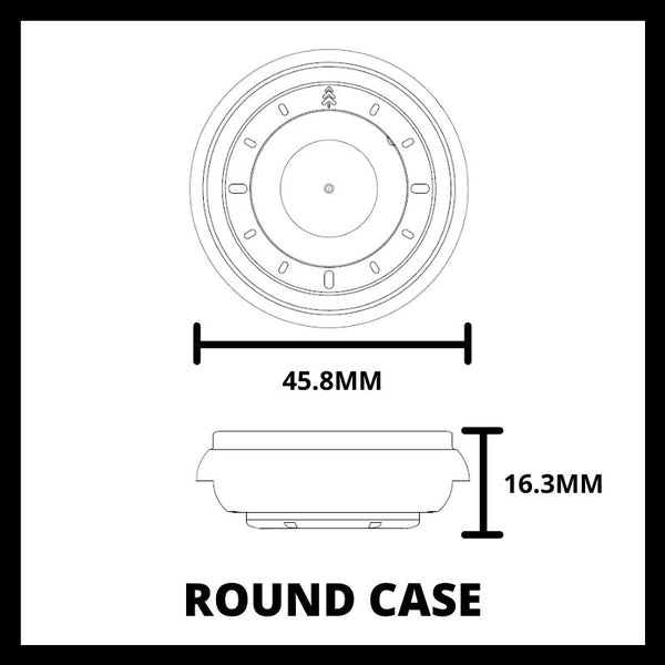 45.8MM Round Case - Maker Watch Co.