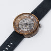 #517 | SILVER FUNGI 45MM Flat Case Maker Watch Co.® 