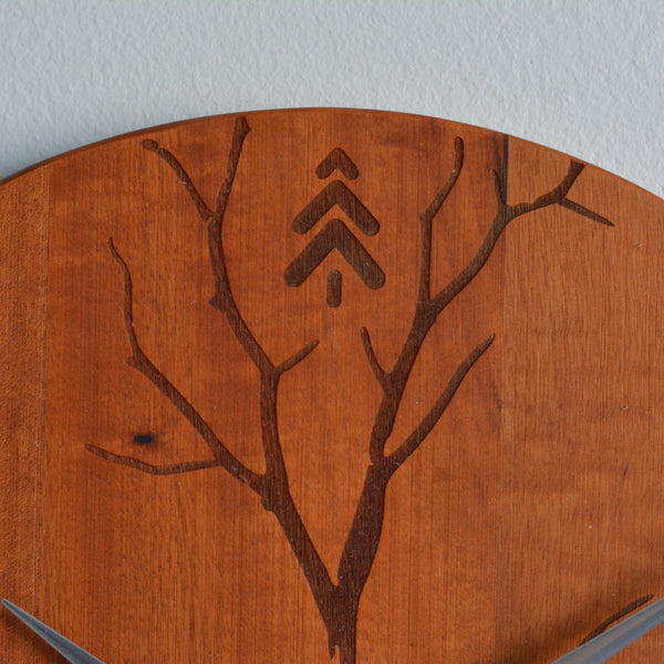 #81 | TIGER TREE Wood Wall Clock Maker Watch Co.® 