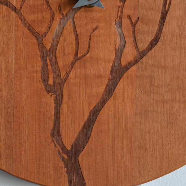#81 | TIGER TREE Wood Wall Clock Maker Watch Co.® 
