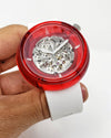 Red and White Watch