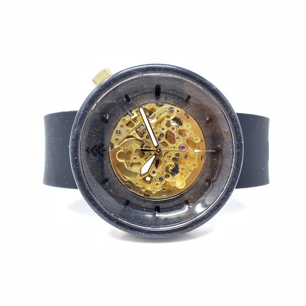 Black Diamond Mens Resin Watch