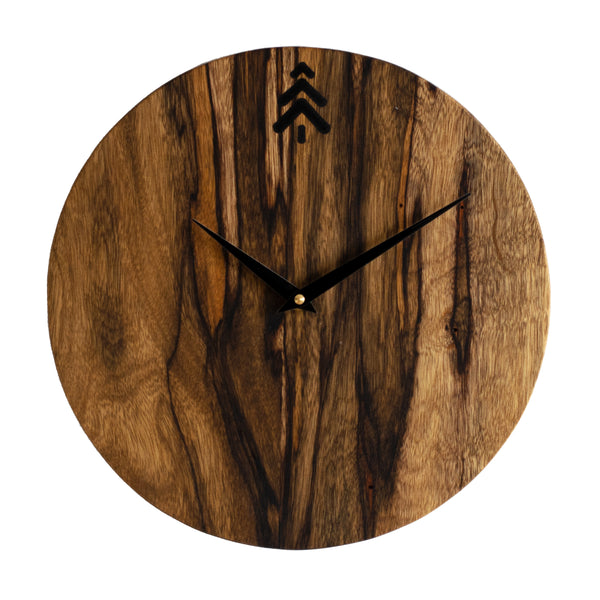#88 | BLACK LIMBA Wood Wall Clock Maker Watch Co.® 