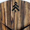 #88 | BLACK LIMBA Wood Wall Clock Maker Watch Co.® 