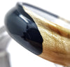Box Elder Burl Watch - Black Resin - Maker Watch Co.®