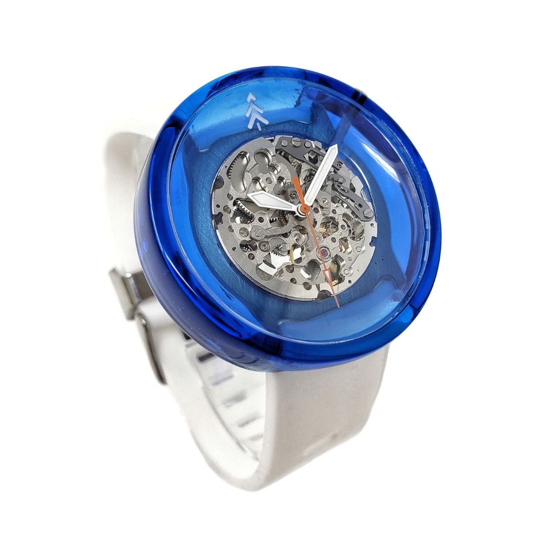 Blue and Silver Resin Watch by Maker Watch Co.®
