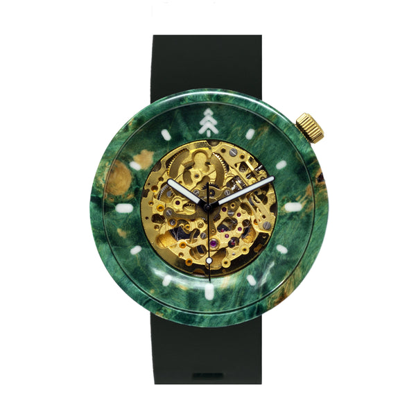 Box Elder Burl Watch 