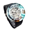Beach Themed Resin Watch - Black Strap - Maker Watch Co.