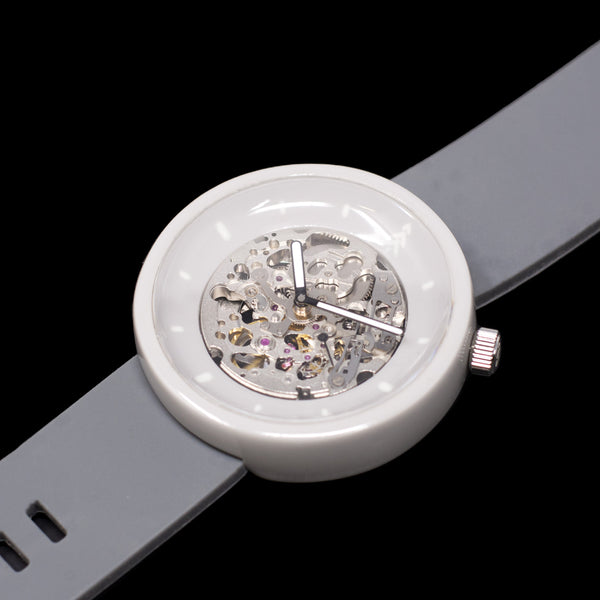 #547 | CLASSIC GREY 43MM Flat Case Maker Watch Co.® 