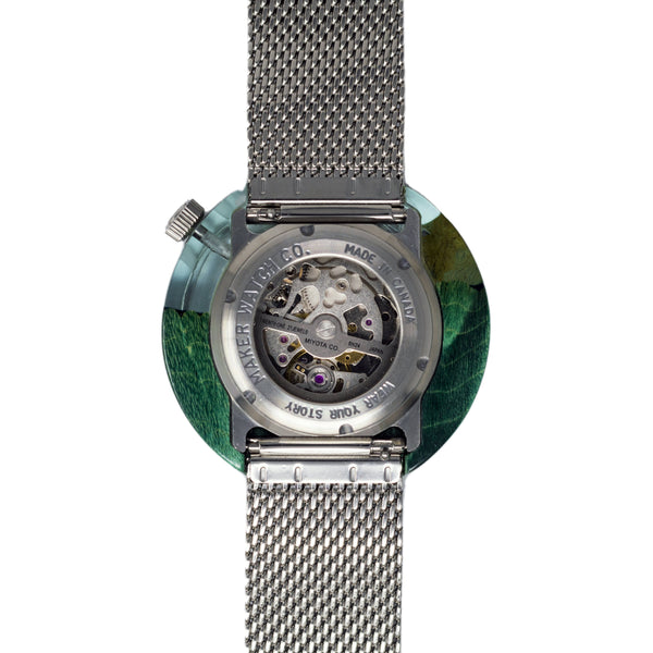 #332 | FLAT EARTH 45MM Flat Case Maker Watch Co.® 