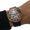Solid Maple Wood Watch - Carbon Fiber