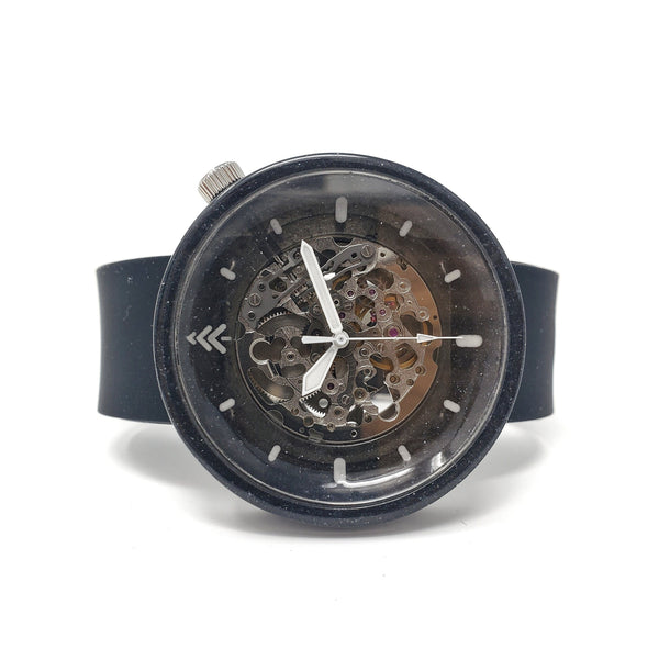 Classic All Black Resin Watch - Silver - Maker Watch Co.®