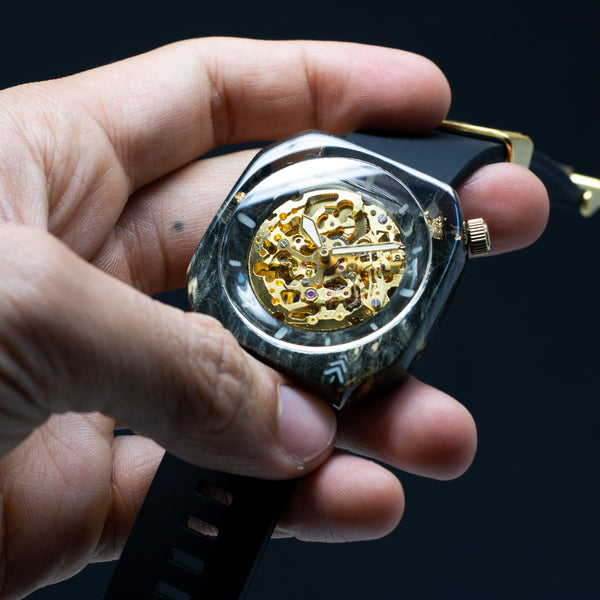#557 | GOLD RUSH SQUARED 41MM Square Maker Watch Co.® 