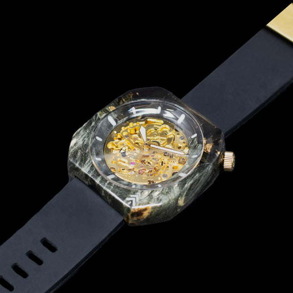 #557 | GOLD RUSH SQUARED 41MM Square Maker Watch Co.® 