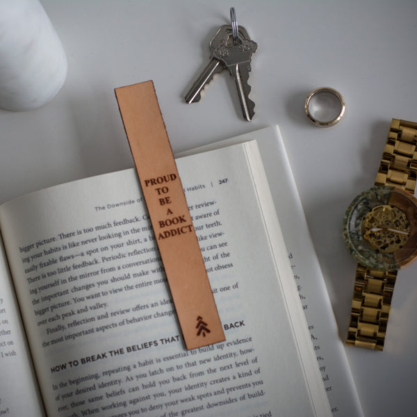Book Lover Markers Bookmarks Maker Watch Co.® 1 - BOOK ADDICT 