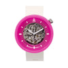 FLO PINK 45MM Flat Case Maker Watch Co.® 
