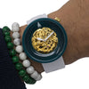 HUNTER GREEN 45MM Flat Case Maker Watch Co.® 