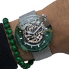 #332 | FLAT EARTH 45MM Flat Case Maker Watch Co.® 