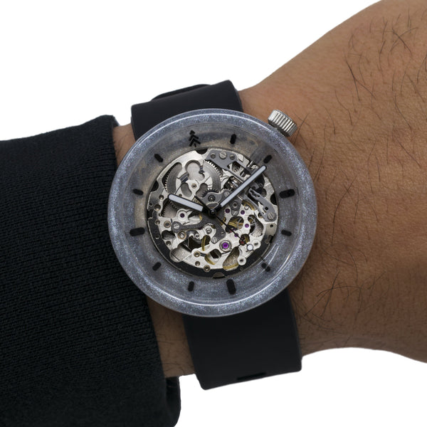 LIQUID METAL PEARL 43MM Flat Case Maker Watch Co.® 