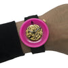 FLO PINK 45MM Flat Case Maker Watch Co.® 
