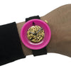 #321 | FLO PINK 45MM Flat Case Maker Watch Co.® 