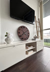 24" GRANDE WALNUT WALL CLOCK - ROMAN