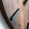 24" GRANDE WALNUT WALL CLOCK Wood Wall Clock Maker Watch Co.® 
