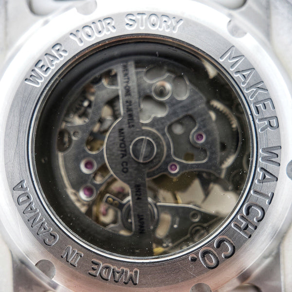 Twist Off Watch back case