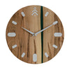 #90 | WORMY MAPLE Wood Wall Clock Maker Watch Co.® 