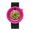 FLO PINK 45MM Flat Case Maker Watch Co.® 