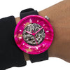 Hot Pink Wristwatch 