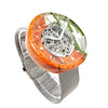 Orange Wood Watch Side - Maker Watch Co.®