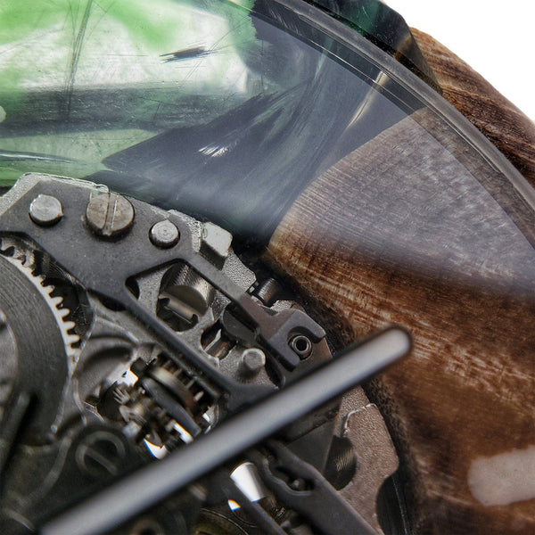 Carbon Fiber and Wood Watch