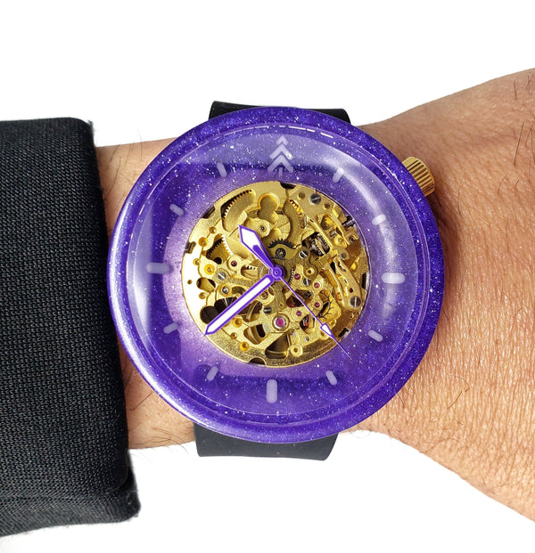 Gold Miyota 8N24 Movement