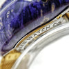 Purple Wood Watch - Back Case Close Up - Maker Watch Co.®