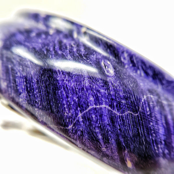 Purple Wood Watch - Closeup - Maker Watch Co.®