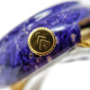 Purple Wood Watch - Branded Crown - Maker Watch Co.®